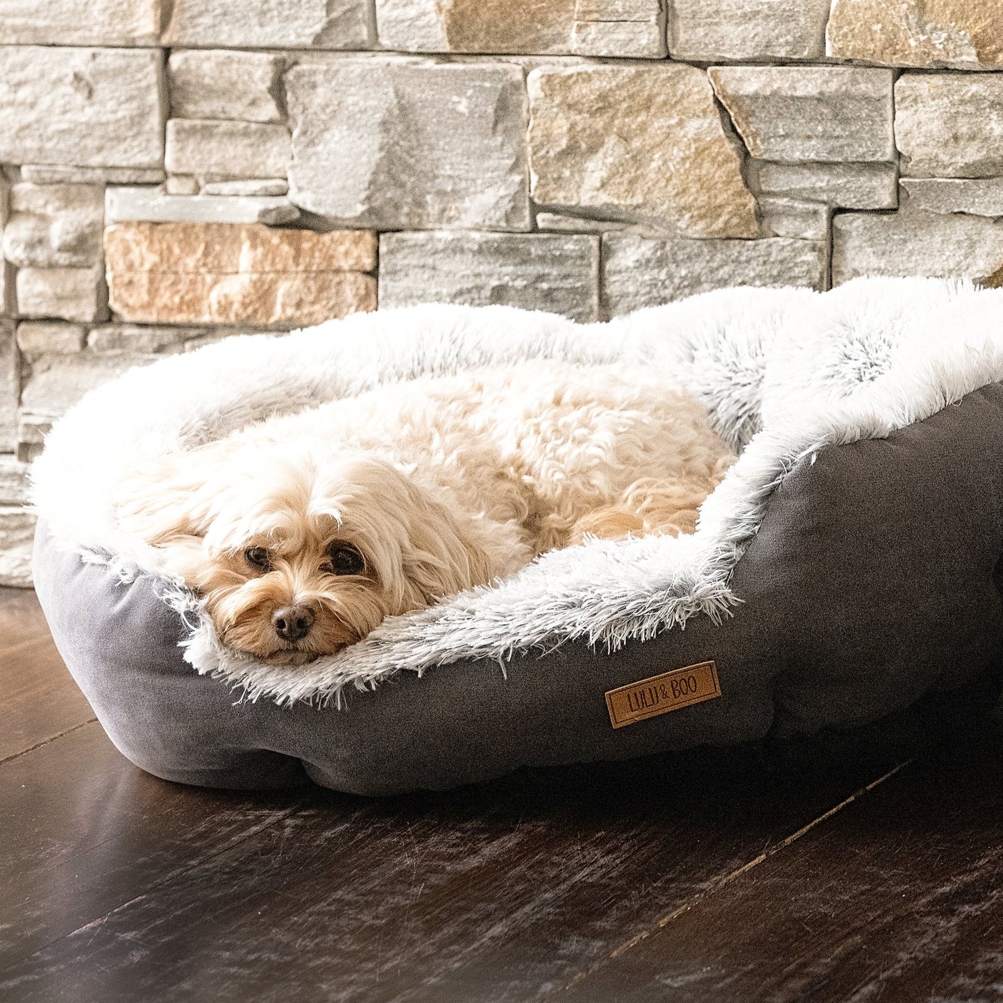 Siena Grey Shell Bed