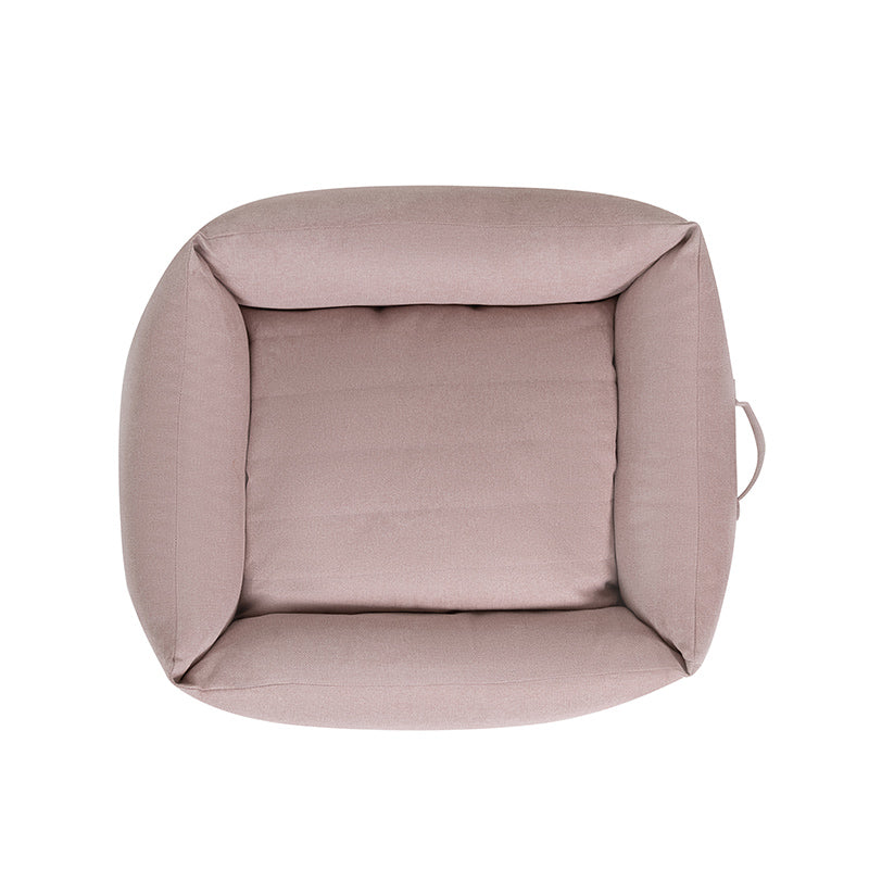 Quilted Siena Removable Parts Pink Bolster Bed