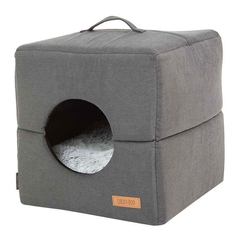 Siena Foldable Charcoal Cat Cube