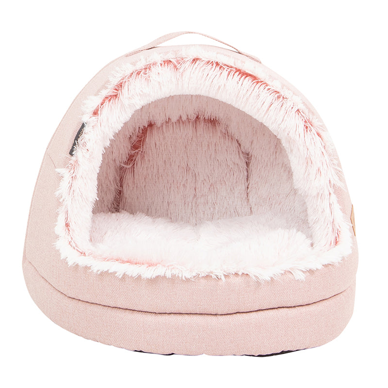 Siena Calming Hooded Pink Cat House